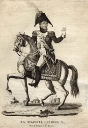 Carlos X Rey de Francia y Navarra
