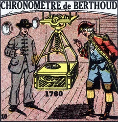 Cronómetro de Ferdinand Berthoud (1727-1807), relojero suizo
