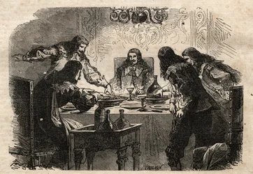 La cena de Claude de Bullion