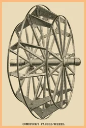 Rueda de palas Comstocks