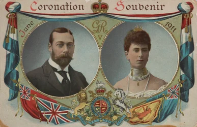 Recuerdo de la coronación, rey Jorge V