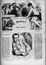 Portada de la novela "Los dos poetas"