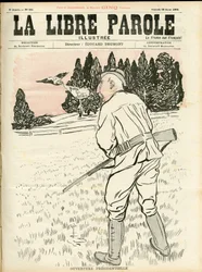 Portada de "La Libre parole illustree" (La libre palabra ilustrada)