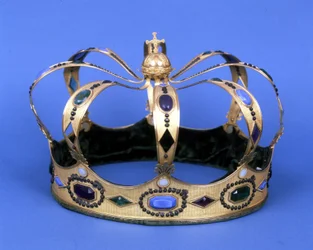 Corona utilizada para la entronización de Napoleón, rey de Italia