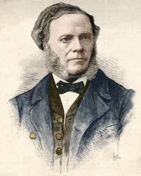 César Franck (1822 - 1890), compositor y organista francés de origen belga.