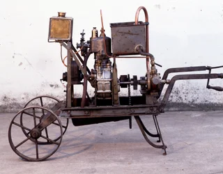 Motor diésel - colección del Garage de Giverny