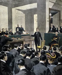 Caso Dreyfus: testimonio del Teniente Coronel Georges Picquart (1854-1914) en el juicio del escritor Émile Zola (tras la carta J
