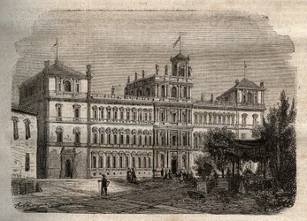 Palacio Ducal de Módena en el siglo XIX - El Palacio Ducal 1634 - Palacio Ducal de Módena
