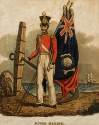 Abanderado, Royal Marines, 1835
