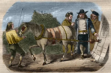 Experimento de Otto von Guericke.