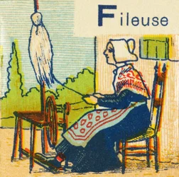 F como Hilandera