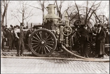 Bomba de incendios de la Brigada de Bomberos de Nueva York 1909
