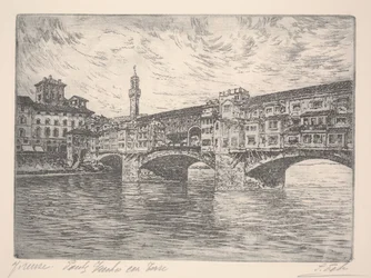 Florencia, Ponte Vecchio con torre