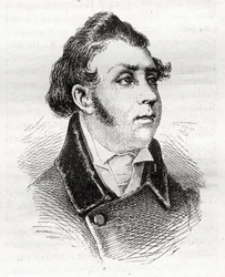 François Charles (François-Charles) Dulong - abogado y político francés - 1792-1834 - grabado