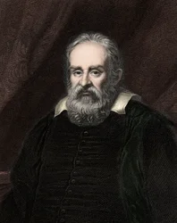 Galileo Galilei (Galileo) 1564-1642 - grabado - siglo XIX