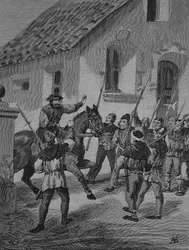 Guerra de los campesinos alemanes (1524-1526): Feuerbacher y los campesinos amotinados, Matern Feuerbacher fue un líder de los agricultores en la Guerra de los Campesinos
