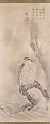 Hawks And Prey (tinta sobre papel)