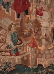 Historia de San Piat y San Eleuterio, Escena 6 (detalle)