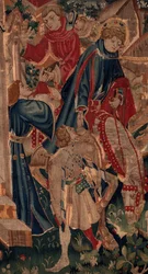 Historia de San Piat y San Eleuthère, Escena 8 (detalle) Centro