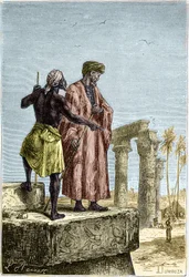 Ibn Battuta (1307-1377) en Egipto - en Descubrimiento de la tierra por Julio Verne