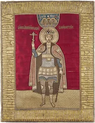 San Jorge II Vsevolodovich (1189-1238), Gran Príncipe de Vladímir. (Podea)