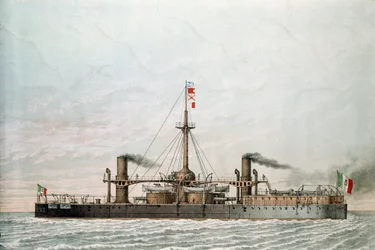 Acorazado italiano Caio Duilio