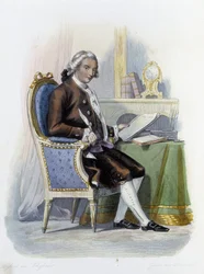 Jean Baptiste Louis Gresset (1709-1777) en Ed. Mennechet, "Le Plutarque français"