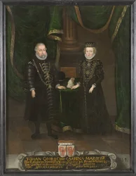 Juan Jorge (1525-1598), Elector de Brandeburgo y Sabina de Brandeburgo-Ansbach (1529-1575), Electora de Brandeburgo