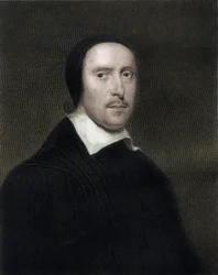 Jeremy Taylor 1613-1667 - grabado - siglo XIX