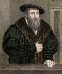 Johannes Kepler (Keppler) 1571-1630 - grabado - siglo XIX