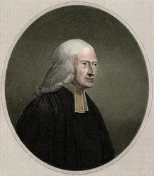 John Wesley 1703-1791 - grabado - siglo XIX