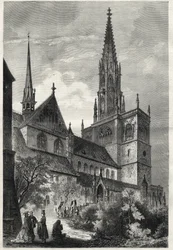 Konstanzer Münster - La Catedral de Constanza - Alemania - Catedral de Nuestra Señora de Constanza - 1868