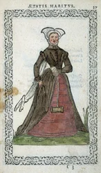 La inglesa - en “Hábitos y efigies” de Jean Sulperius