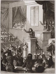 Lazare Nicolas Marguerite Carnot (apodado el organizador de la victoria o el gran Carnot) anunciado el 1 de septiembre