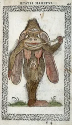 Le cyclope - en “Habits et effigies” por Jean Sluperius