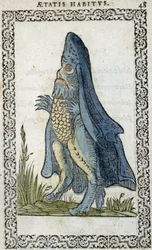 El enesque de mar - en “Hábitos y efigies” de Jean Sluperius