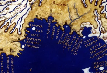 Liguria. Atlas manuscrito del siglo XV Berlinghieri