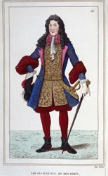 Louis Auguste de Bourbon, duque de Maine (1670-1736). Príncipe francés.