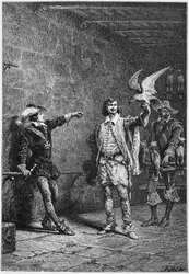 Luis XIII a los dieciséis años, y su favorito Albert de Luynes - en “Historia de Francia” desde los tiempos más remotos hasta 1789” por M. Guizot