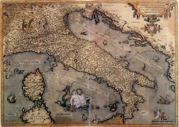 Mapa de Italia