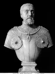 Busto de mármol de Carlos V