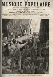 El clavecín de María Antonieta - Historia de 1834 “Treinta manos vigorosas se apoderan del instrumento...” bajo la mirada horrorizada del afinador de la reina, a la derecha