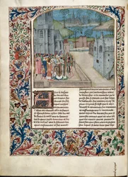 Matrimonio de Eduardo II con Isabel de Francia