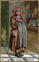 Maestro Jacques Coitier, primer médico, médico de Luis XI