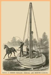 McGill - Gibsons Perforación, Bombeo - Máquina elevadora