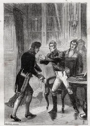 Encuentro entre Charles Lemercier de Longpré (1778-1854), Barón d