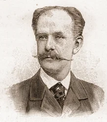 Miembros de la Academia Francesa en 1895: retrato de Paul Gabriel Othenin d