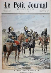 Maniobras militares: las palomas mensajeras - en "Le Petity Journal" del 02/05/1897