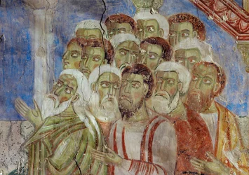 Murales de la iglesia del monasterio benedictino de Lambach, Alta Austria (fresco)