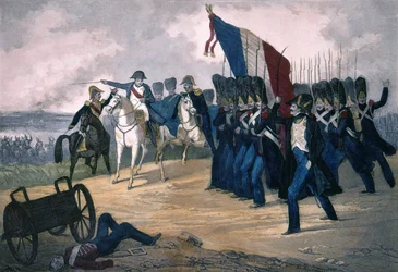 Napoleón I en Waterloo el 18/06/1815
